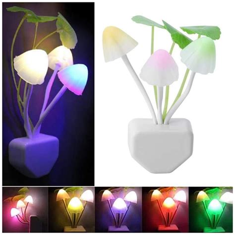 Buy Stylish Cute Flower Mushroom Wall Socket Light Controlled Sensor