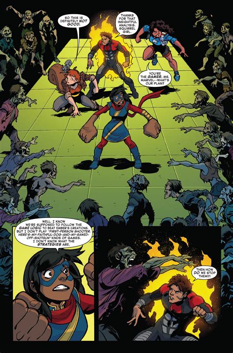 Exclusive Marvel Previews Prevue Marvel Rising—ms Marvel And Squirrel
