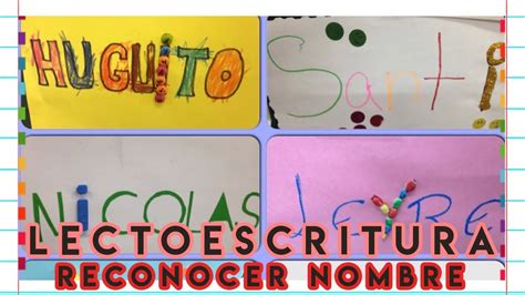3 Actividades Para Aprender A Escribir El Nombre Propio Mamá Y Fcc