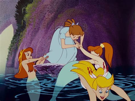 Wendy Darling Gets Attacked By The Mermaids From Walt Disneys “peter