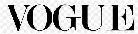Vogue India Fashion Magazine Logo Png 1866x472px Vogue Area Black