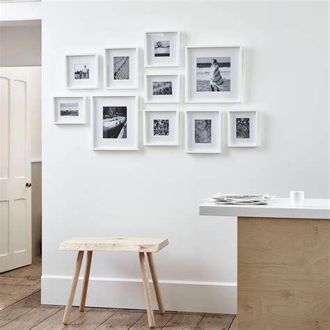 Picture Gallery Large Wall Photo Frame Set Photo Frames The White
