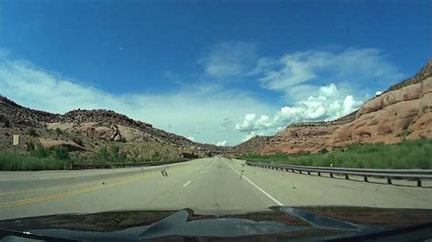 Us 191 Monticello To Moab Ut Timelapse Drive Youtube