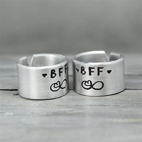 Friendship Rings Best Friends Rings Friendship By Pureimpressions