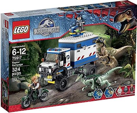 Lego Jurassic World Raptor Rampage 75917 Building Sets Amazon Canada