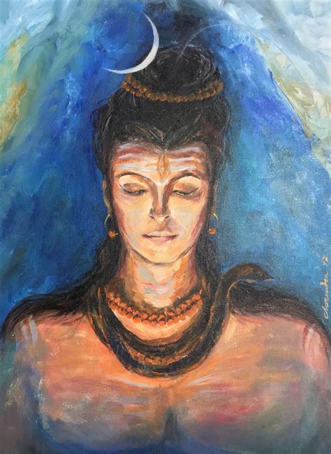 Narendra Soni Shiva In Meditation