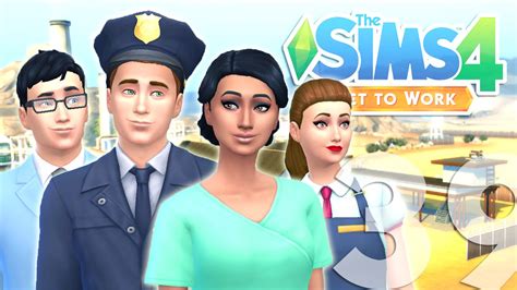 Lets Play The Sims 4 Get To Work Part 39 Registered Nurse