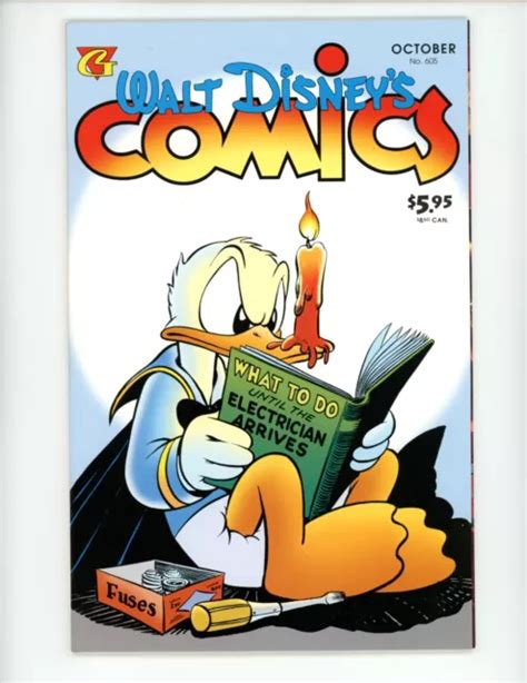 Walt Disneys Comics And Stories 605 1996 Vf Gladstone Goofy Comic