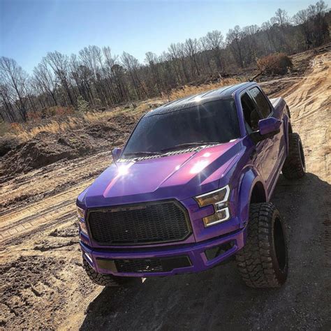 Purple Truck Wrap 12 Ford