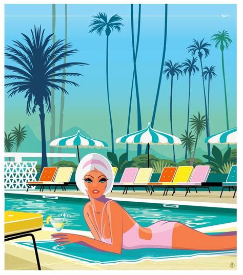 image result for vintage photos of palm springs palm springs illustration vintage posters