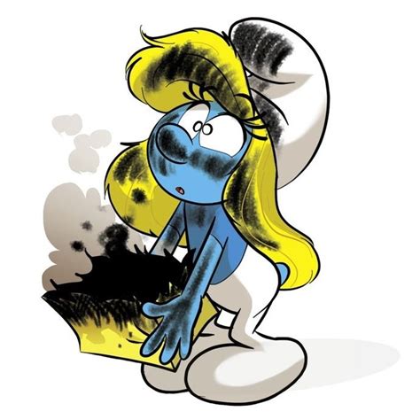 Smurfs Movie Cartoon Network Art Smurfette Walt Disney Animation