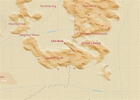 Dune Map 3d Terrain Map Of Arrakis Dune Poster Arrakis Etsy