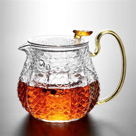 Teaware Borosilicate Glass Heat Resistant Glass Teapot With Infuser Buy Glass Teapot Pyrex