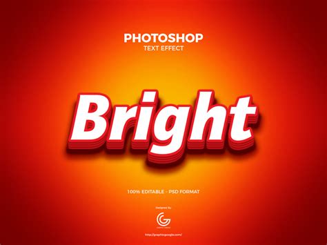 Photoshop Text Effect Template