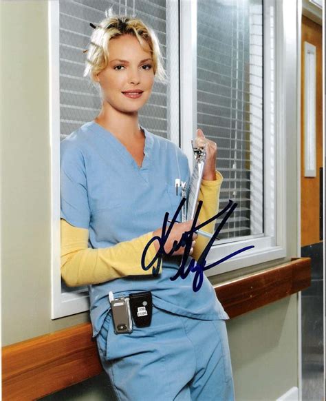 Katherine Heigl Greys Anatomy As Dr Izzie Stevens Signed 8x10 Color Photo Tv Photos At