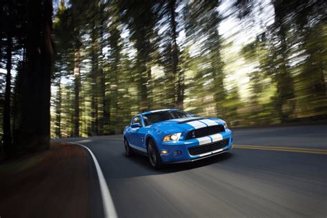 Blue And White Chevrolet Shelby Car Ford Ford Mustang Shelby Gt500 Hd Wallpaper Wallpaper