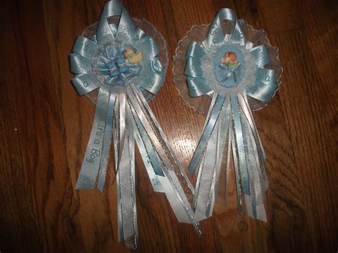 Custom Baby Shower Corsages And Capias Pin Ons