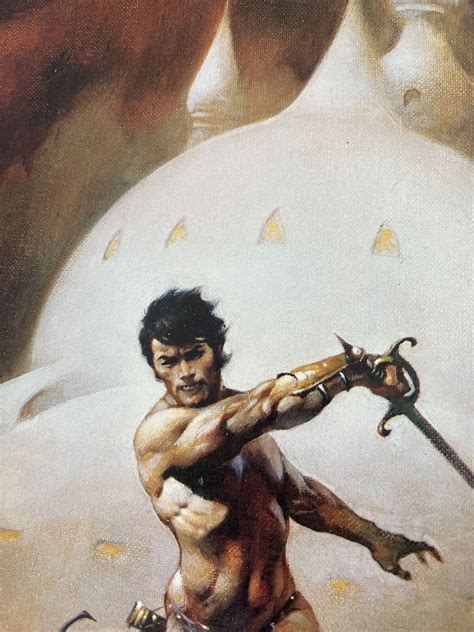 Frank Frazetta John Carter Swords Of Mars Fantasy Litho Print 13x19 85