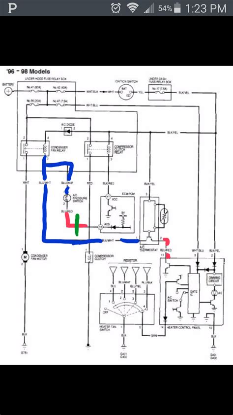 N please connect wires correctly and reliably. No ac!! Heater control panel?? - Honda-Tech - Honda Forum Discussion