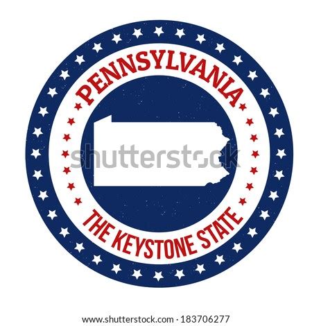 The pennsylvania quarter shows the state's keystone, commonwealth statue, and state motto virtue, liberty, independence atop an outline of the state. Keystone Stock Photos, Images, & Pictures | Shutterstock