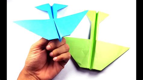 Faster Origami Plane New Super Cool Paper Plane Easy To Made Youtube