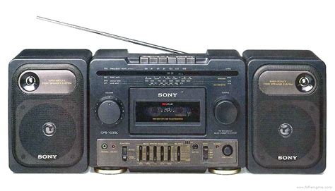 Sony Cfs 1030 Portable Radio Cassette Recorder Manual Hifi Engine
