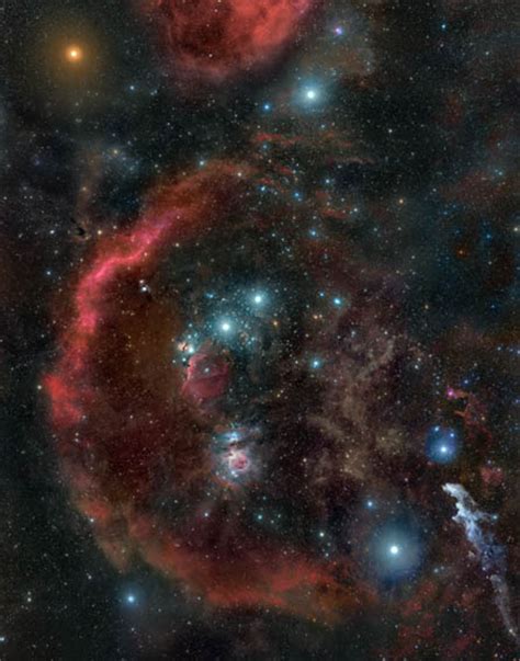 Supernovae Swept Out Barnards Loop In Orion Sky And Telescope Sky