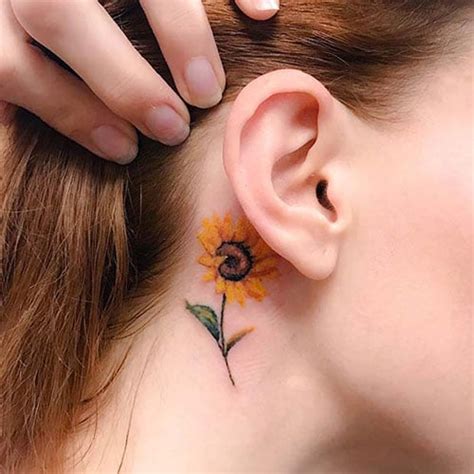 101 Beste Sunflower Tattoo Ideas And Designs 2022 Guide 2022