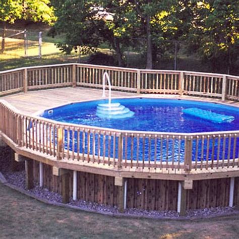 How to Build a Deck Around an Above Ground Pool | Build a ...