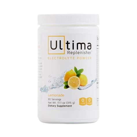 Ultima Replenisher Electrolyte Powder Lemonade Thrive Market