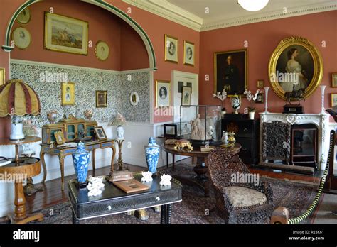The Victorian Room At Inveraray Castle Inveraray Scotland Uk Stock