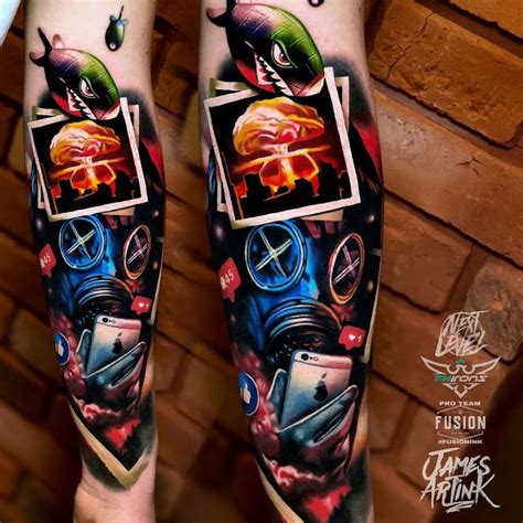 40 Colorful Half Sleeve And Forearm Tattoos ~ Ink Lovers Thigh Tattoo Men Tattoo Sleeve Men