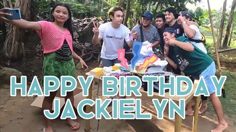 Unang Celebration Para Sa Birthday Ni Jackielyn Youtube