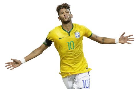 Neymar Render Athlete PNG Transparent Background Free Download FreeIconsPNG