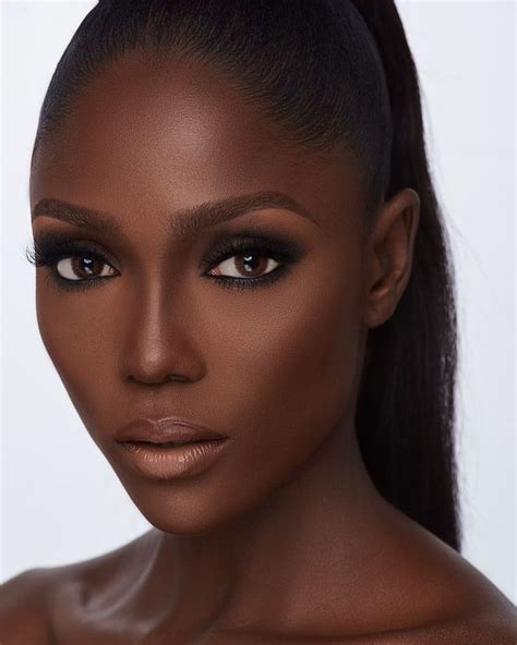 Makeup For Black Skin Black Girl Makeup Dark Skin Beauty Dark Skin Women Black Beauty