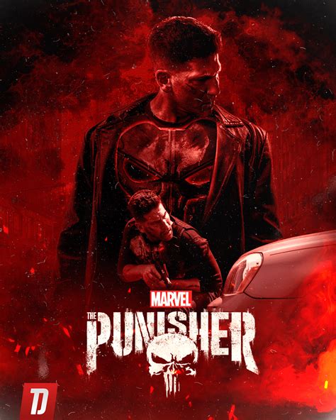 Marvelss The Punisher Fanmade Poster Design On Behance