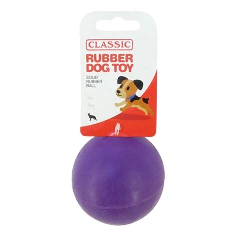 Classic Solid Rubber Ball Dog Toy 3″ Pets R Us