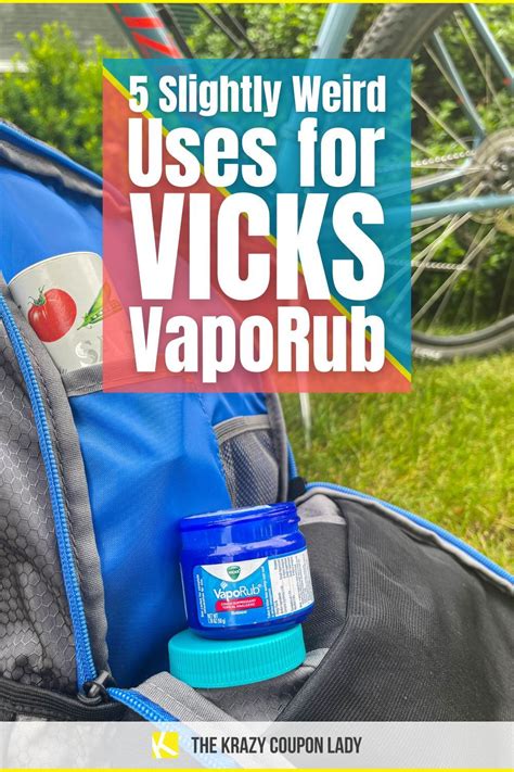 5 Unexpected Uses For Vicks Vaporub Uses For Vicks Vicks Vaporub