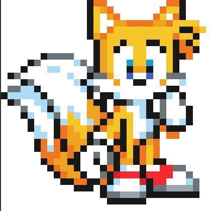 Pixel Art Tails Tails Pixel Art Behance My Xxx Hot Girl
