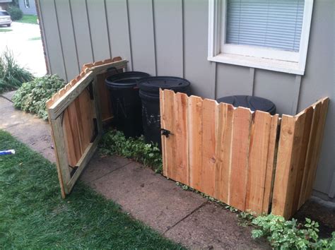 20 Trash Can Enclosure Ideas