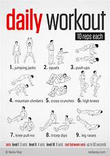 Daily Exercise Routine For Beginners Pictures