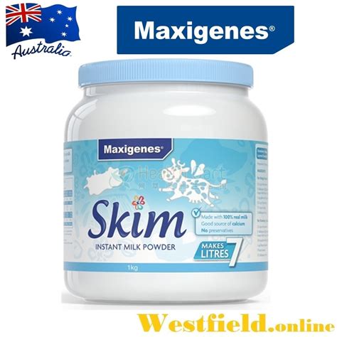 AUS Import EXP 05 2024 Maxigenes Instant Skim Milk Powder Low Fat