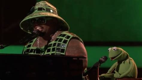 Cee Lo Green Ft Kermit The Frog Bein Green Live On