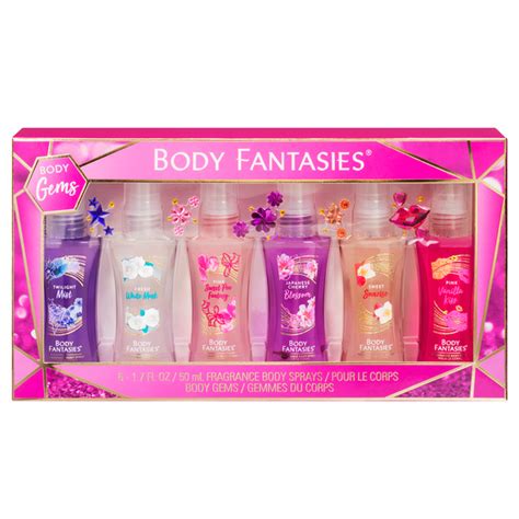 body fantasies perfume collection 6 piece t set perfume nz