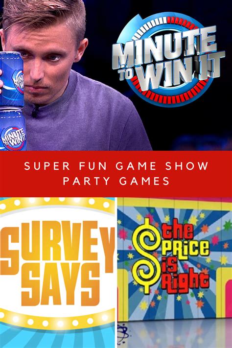 Super Fun Game Show Party Games You Can Recreate At Home Fun Party