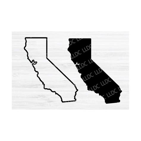California Outline Svg File California Vector File Cali So Inspire