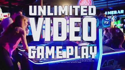 dave and buster s unlimited video game play and wingstv commercial thursdays all you can eat
