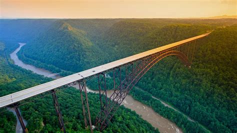 New River Gorge Bridge In The New River Gorge National