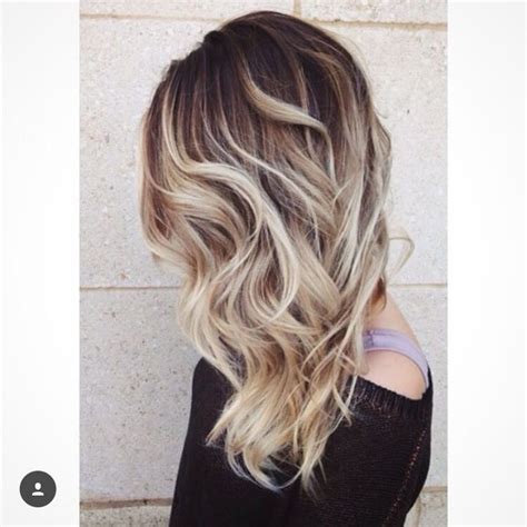 Wedding hairstyle for blonde hair. Brown roots with blonde hair | Balayage hair, Hair styles ...