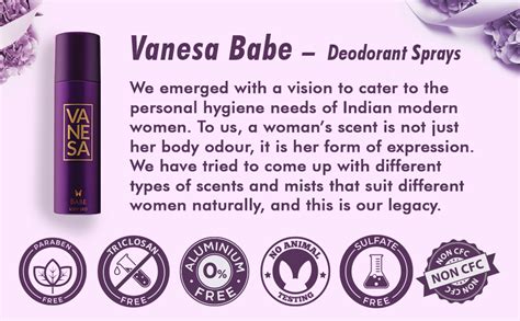 Buy Vanesa Babe Body Deo For Women 150ml Long Lasting Deodorant For